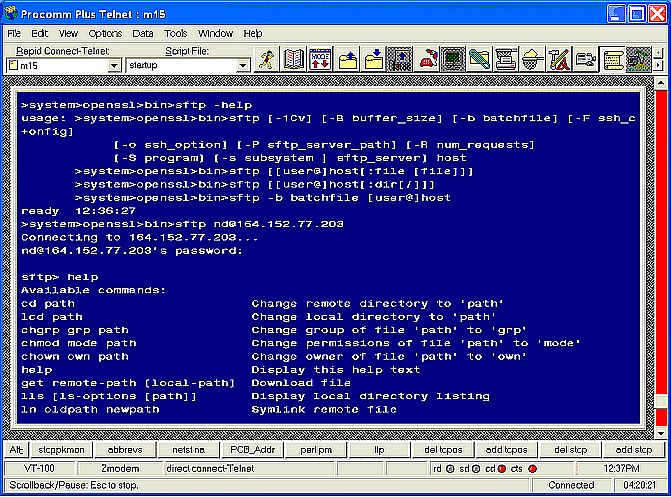 figure 20 STCP's SFTP client should be here